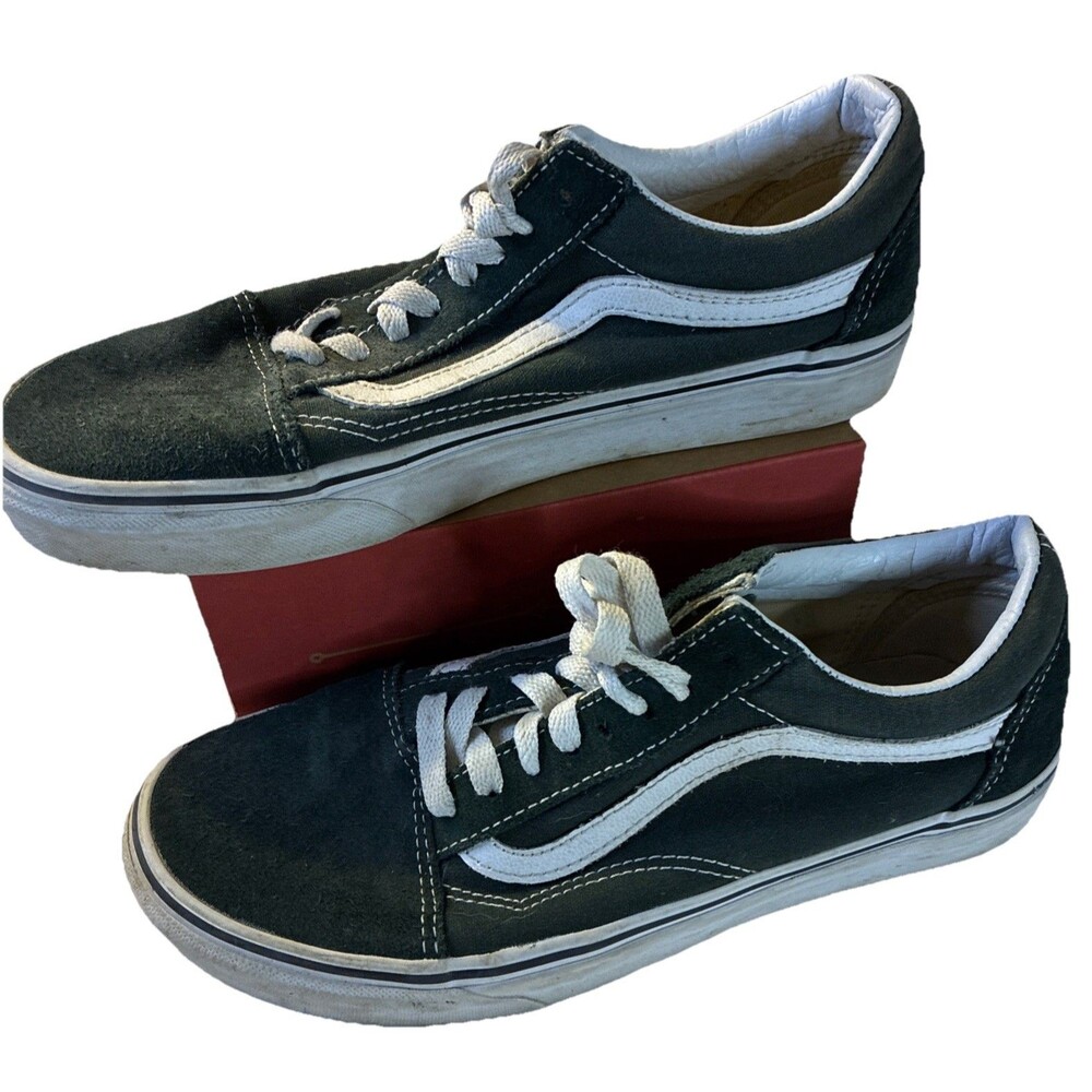 Vans Suede Old Skool Sneakers - Green US: Men’s Sz 7 Women 8.5, UK 6, EU 39